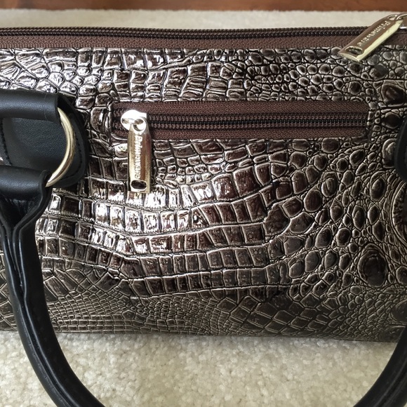 Prime-ware Insulated Brown Wine Clutch Purse - Picture 3 of 8